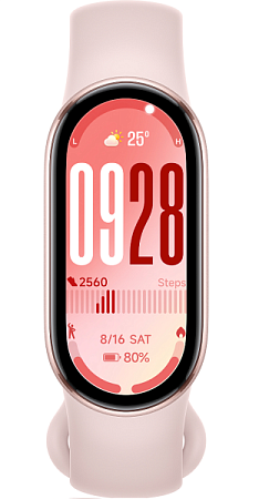 Браслет Xiaomi Smart Band 10 Mystic Rose (BHR9999GL) RU