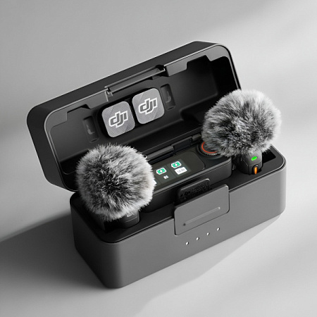 Беспроводной микрофон DJI Mic 3 (2TX + 1RX + Charging Case) Black (Черный)
