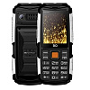 Телефон BQ 2430 Tank Power Black Silver (Черный-Серебристый)