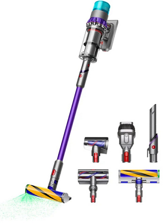 Беспроводной пылесос Dyson Gen5 Detect Absolute (SV23) Iron/Purple (Серый/Фиолетовый) Беспроводной пылесос Dyson Gen5 Detect Absolute (SV23) Iron/Purple (Серый/Фиолетовый)