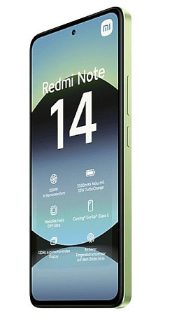 Смартфон REDMI Note 14 4G 8/128GB Lime Green (Зеленый)