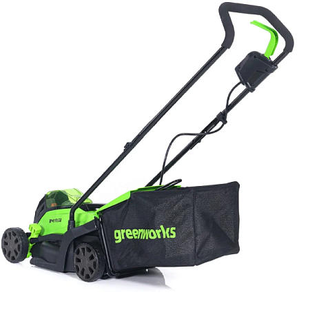 Газонокосилка аккумуляторная Greenworks GD24LM33 24В (2516107) (Без акб/зу)