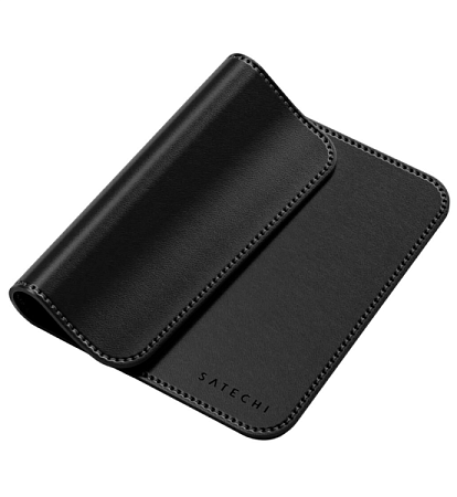 Коврик для мыши Satechi Vegan-Leather Premium Mouse Pad Чёрный Коврик для мыши Satechi Vegan-Leather Premium Mouse Pad Чёрный