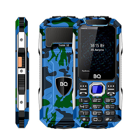 Телефон BQ 2432 Tank SE Dual Sim Camouflage (Камуфляжный)