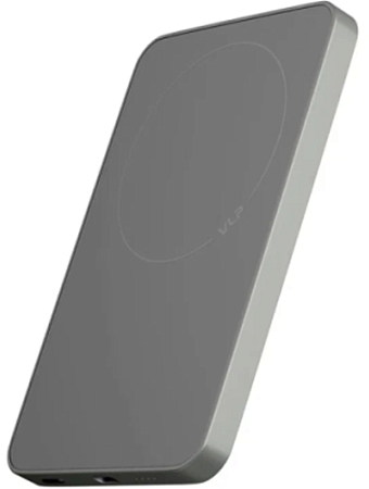 Внешний аккумулятор VLP Diamond Energy MagSafe Qi2 5000mAh Titanium Natural (Бежевый)