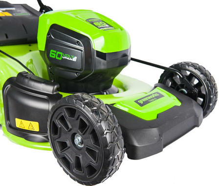 Газонокосилка аккумуляторная Greenworks GD60LM46HP 60В (2502807) (Без акб/зу)
