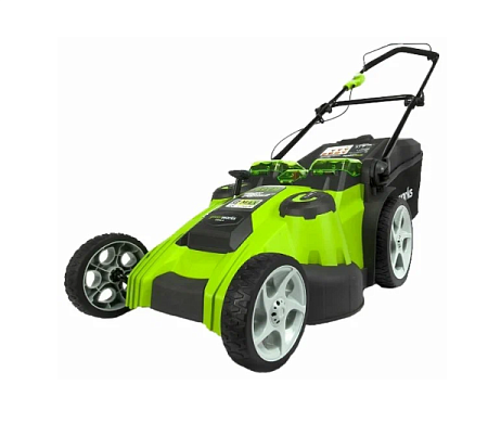 Газонокосилка аккумуляторная Greenworks G40LM49DB 40В (2500207) (Без акб/зу)