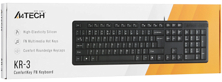 Проводная клавиатура A4Tech KR-3 Черный Проводная клавиатура A4Tech KR-3 Черный