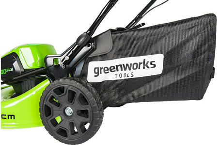 Газонокосилка аккумуляторная Greenworks GD60LM46HP 60В (2502807) (Без акб/зу)