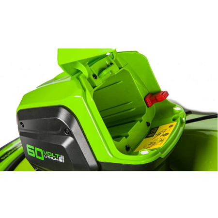 Газонокосилка аккумуляторная Greenworks GD60LM46SP 60В (2502907) (Без акб/зу)