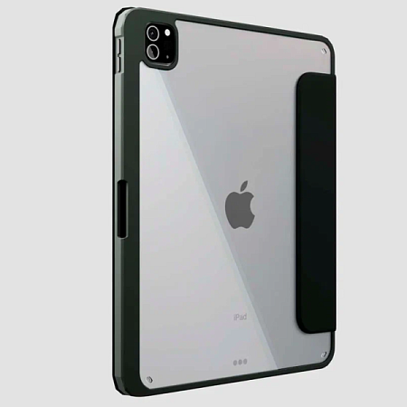 Чехол-книжка VLP Split Folio для планшета Apple iPad Pro M4/M5 13" (2024/25) Dark-green
