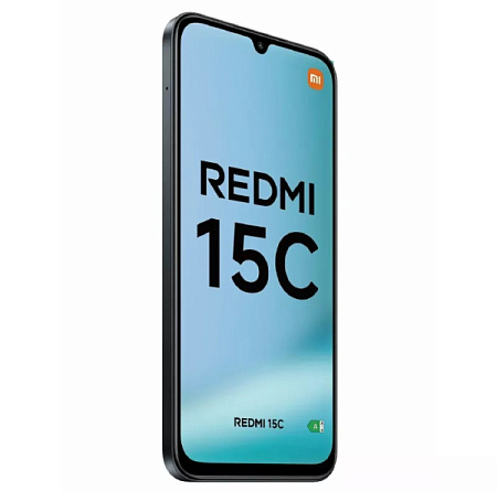 Смартфон REDMI 15C 4/128GB Midnight Black (Черный) (RU)