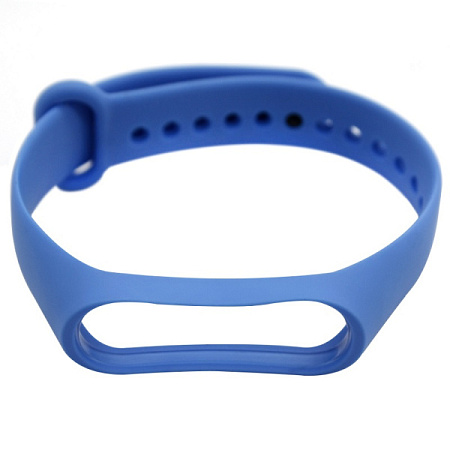 Силиконовый ремешок для Xiaomi Mi Band 5/6 Dark Blue