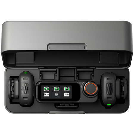 Беспроводной микрофон DJI Mic 3 (2TX + 1RX + Charging Case) Black (Черный)
