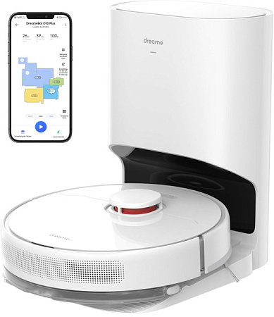 Робот-пылесос Dreame D10 Plus (RLS3D) White (Белый)