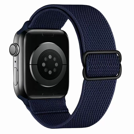 Ремешок Hoco для Apple Watch 38/40/41mm Fashion Series Elastic Nylon Deep Blue