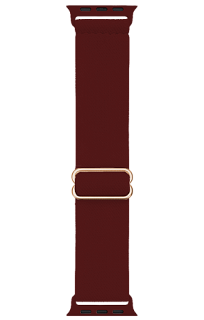 Ремешок Hoco для Apple Watch 42/44/45/49mm Fashion Series Elastic Nylon Dark Wine Ремешок Hoco для Apple Watch 42/44/45/49mm Fashion Series Elastic Nylon Dark Wine