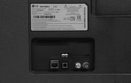 Телевизор LG 50UA75009LA 50" (2025) Black (Черный)