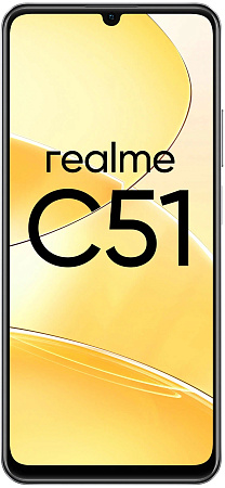 Смартфон Realme C51 4/128GB Черный (RU)