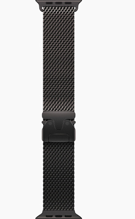 Часы Apple Watch Ultra 3 GPS + Cellular 49mm Black Titanium Case/Black Milanese Loop M Часы Apple Watch Ultra 3 GPS + Cellular 49mm Black Titanium Case/Black Milanese Loop M