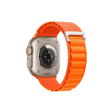 Ремешок Hoco для Apple Watch 42/44/45/49mm Climbing Series Alpine Loop Nylon Strap Orange