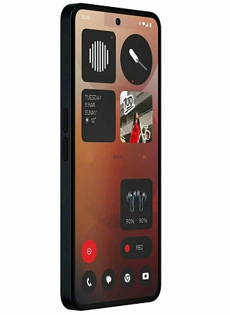 Смартфон Nothing Phone (3a) 8/128GB Black (Черный)