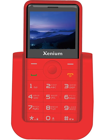 Телефон Xenium X700 Red (Красный)