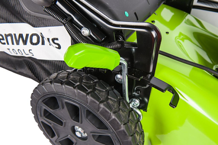 Газонокосилка аккумуляторная Greenworks GD60LM46HP 60В (2502807) (Без акб/зу)