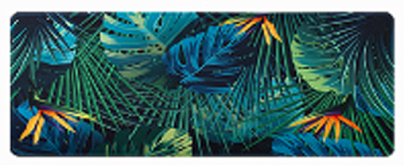 Коврик для мыши водонепроницаемый 30x90см Монстера