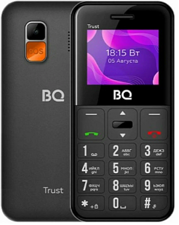 Телефон BQ 1866 Trust Dual Sim Black (Черный)