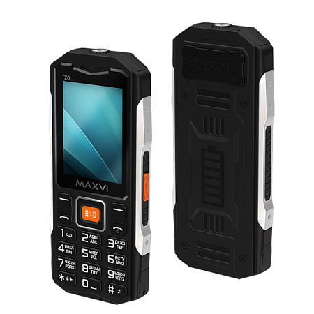 Телефон MAXVI T20 Black (Черный) Телефон MAXVI T20 Black (Черный)