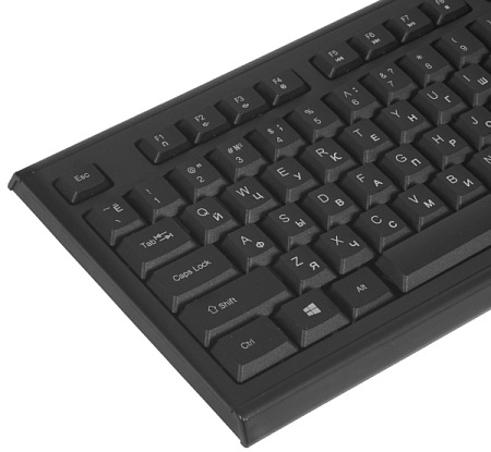 Беспроводная клавиатура + мышь Acer OKR120 Черный
