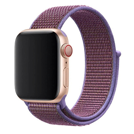 Ремешок нейлоновый для Apple Watch 42/44/45/49mm Фиолетовый Ремешок нейлоновый для Apple Watch 42/44/45/49mm Фиолетовый