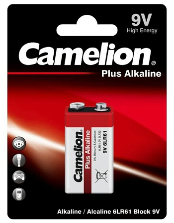 Батарейка Camelion 6LR61-BP1 Крона (1шт)