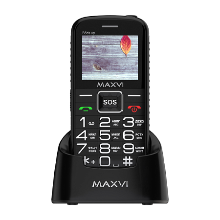 Телефон MAXVI B5ds up Black (Черный)
