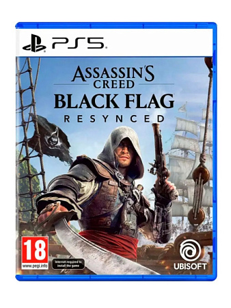 Игра для PS5 Assassin's Creed IV: Black Flag Resynced – Launch Edition (Русские субтитры) Игра для PS5 Assassin's Creed IV: Black Flag Resynced – Launch Edition (Русские субтитры)