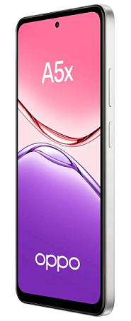 Смартфон OPPO A5x 4/128GB Laser White (Перламутровый) (RU)