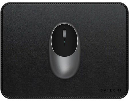 Коврик для мыши Satechi Vegan-Leather Premium Mouse Pad Чёрный Коврик для мыши Satechi Vegan-Leather Premium Mouse Pad Чёрный