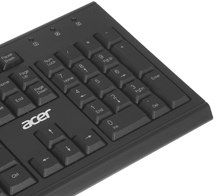 Беспроводная клавиатура + мышь Acer OKR120 Черный
