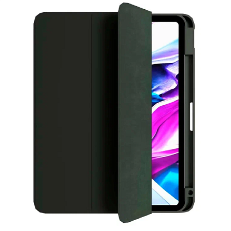 Чехол-книжка VLP Split Folio для планшета Apple iPad Pro M4/M5 13" (2024/25) Dark-green