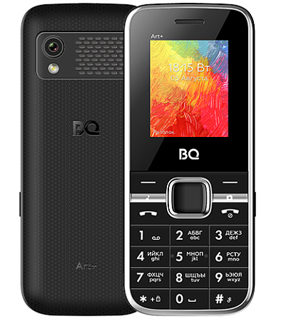 Телефон BQ 1868 Art+ Black (Черный) Телефон BQ 1868 Art+ Black (Черный)