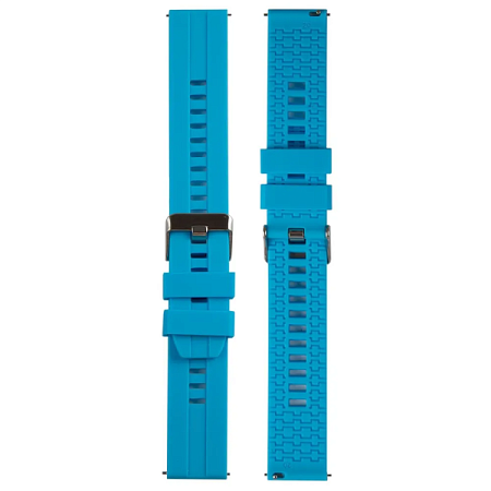 Ремешок Red Line универсальный силиконовый рельефный 22mm Голубой