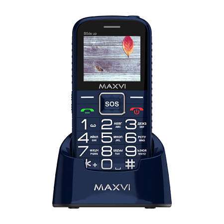 Телефон MAXVI B5ds up Blue (Синий) Телефон MAXVI B5ds up Blue (Синий)