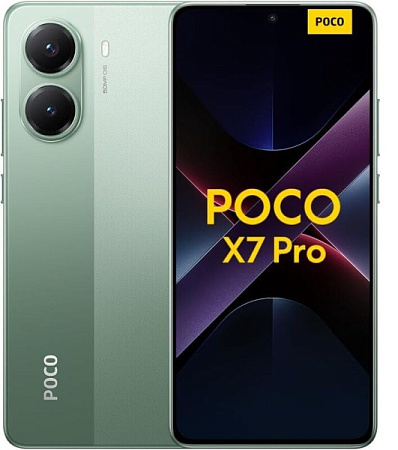 Смартфон Poco X7 Pro 5G 8/256GB Green (Зеленый)