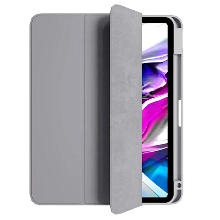 Чехол-книжка VLP Split Folio для планшета Apple iPad Pro M4/M5 13" (2024/25) Grey