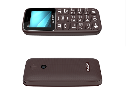Телефон MAXVI B110 Brown (Коричневый)
