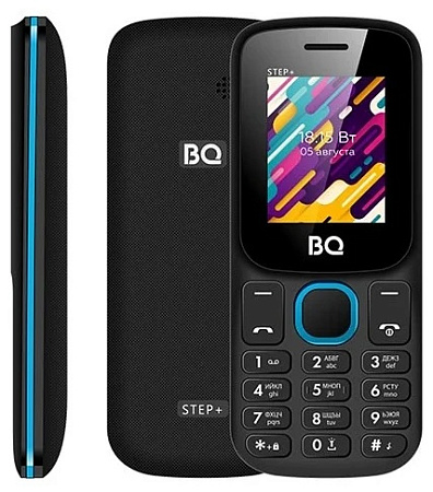 Телефон BQ 1848 Step+ Dual Sim Black Blue (Черный-Синий)