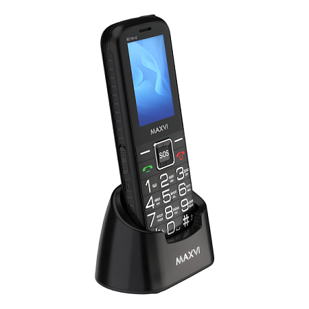 Телефон MAXVI B21ds up Black (Черный)