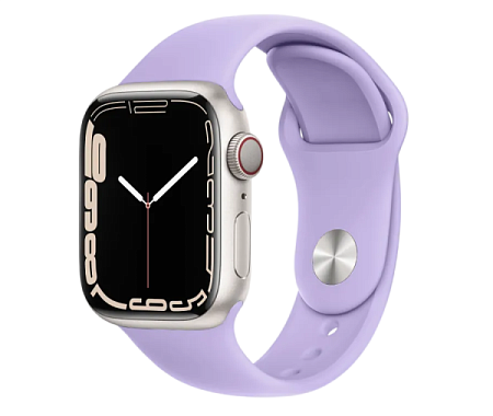 Ремешок для Apple Watch 42/44/45/46/49mm Sport Band Лавандовый Ремешок для Apple Watch 42/44/45/46/49mm Sport Band Лавандовый