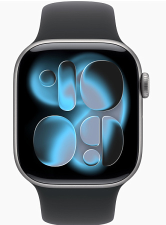 Часы Apple Watch Series 11 GPS 42mm Space Gray Aluminum Case/Black Sport Band S/M Часы Apple Watch Series 11 GPS 42mm Space Gray Aluminum Case/Black Sport Band S/M